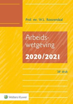 Arbeidswetgeving 2020/2021 | 9789013157130