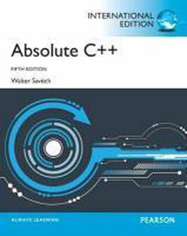 Absolute C++ | 9780273769323