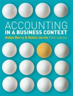 Accounting in a Business Context | 9781408030479