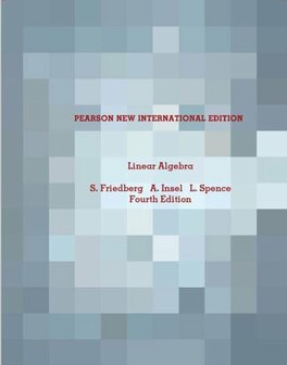 9781292026503 | Linear Algebra: Pearson New International Edition