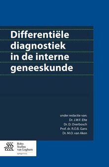 9789036809443 | Differenti&euml;le diagnostiek in de interne geneeskunde