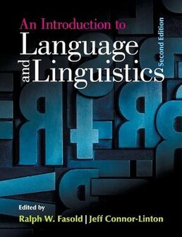 9781107637993 | An Introduction to Language and Linguistics