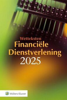 9789013178401 | Wetteksten Financi&euml;le Dienstverlening 2025