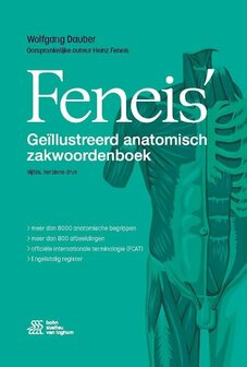 9789036826846 | Feneis&rsquo; Ge&iuml;llustreerd anatomisch zakwoordenboek