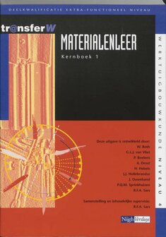 TransferW - Materialenleer | 9789042525658