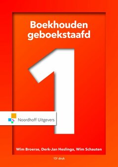 Boekhouden geboekstaafd 1 | 9789001878436 