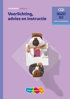 9789006910346 | Traject V&amp;V - Voorlichting, advies en instructie Theorieboek Niveau 4