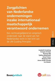 9789462902466 | Zorgplichten van Nederlandse ondernemingen inzake internationaal maatschappelijk verantwoord ondernemen