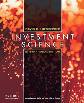 Investment Science | 9780195391060
