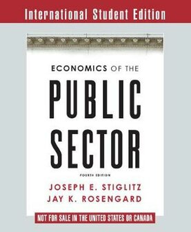 Economics of the Public Sector | 9780393937091