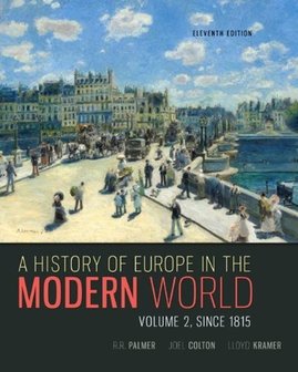 9780077599584 | A History of Europe in the Modern World, Volume 2