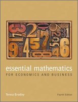 9781118358290 | Essential Mathematics for Economics and Business